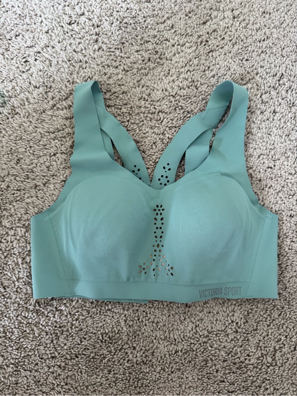 Mint Green High-Support Sports Bra